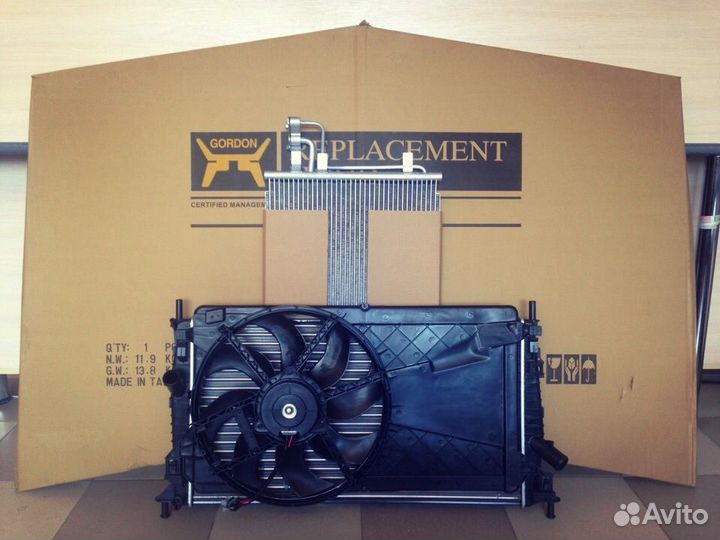 Форд Фокус 2 радиатор охлаждения новый