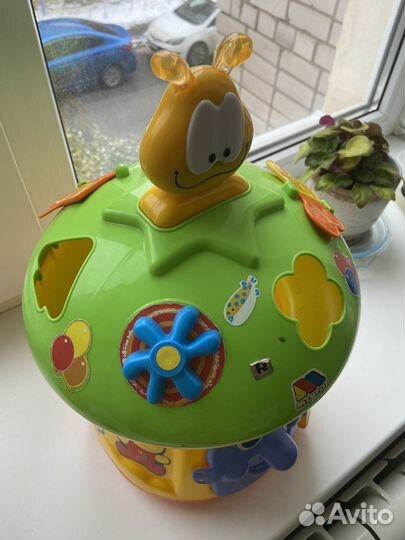 Сортер музыкальный грибок