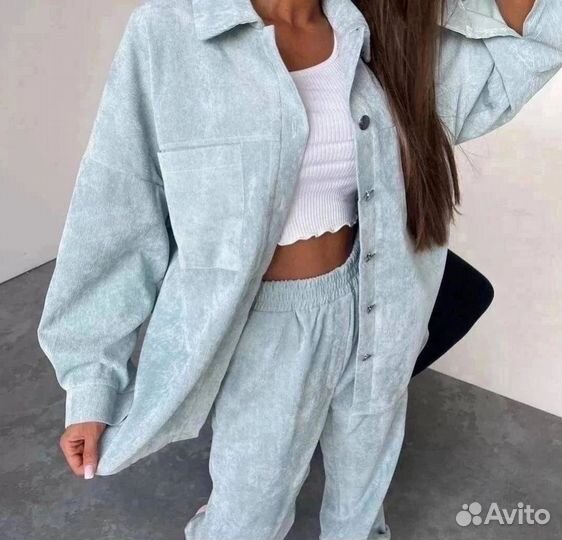 Костюм женский вельвет 42-44-46-48