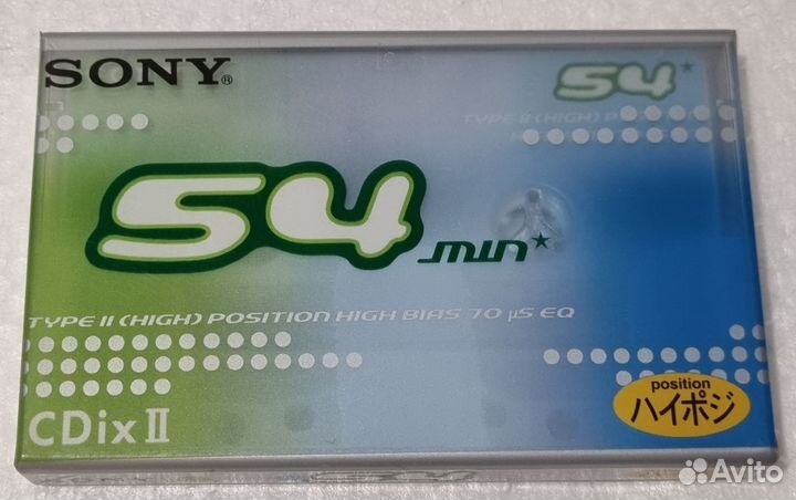 Sony cdixii 54 Аудиокассета Японский рынок
