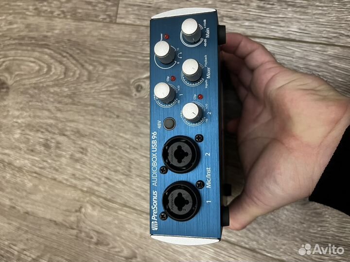 Аудиоинтерфейс Presonus USB 96 звуковая карта