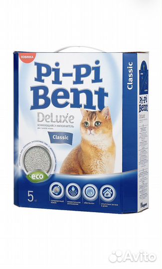 Наполнитель для кошачьего туалета комкующийся