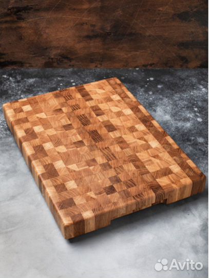 Дубовые торцевые разделочные доски
