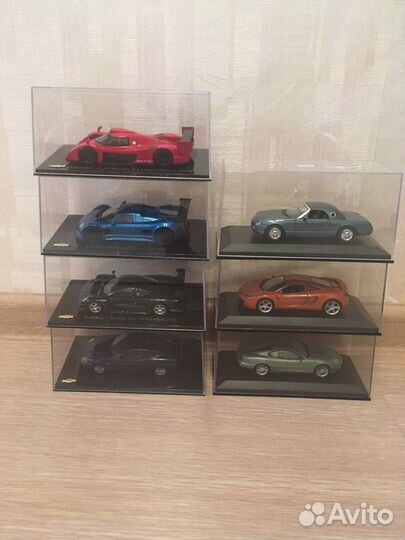 Боксы для моделей 1/43