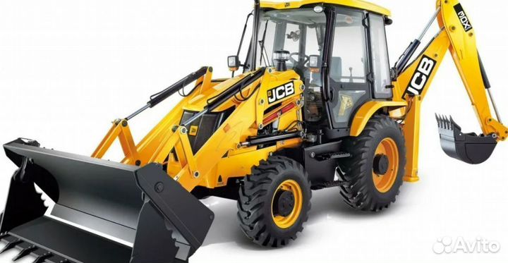 Стекло лобовое левое нижнее на JCB 3cx-4cx 2015