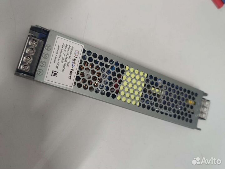 Блок питания, серия IP20-slim-12V-400W