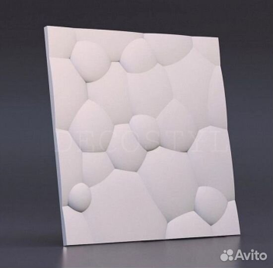 Гипсовая 3D панель DecoStyl Пузыри