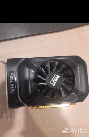 Видеокарта gtx 750 ti