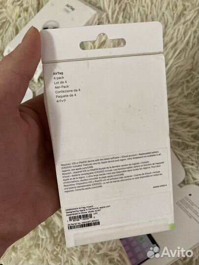 Новые Apple Airtag 4 pack