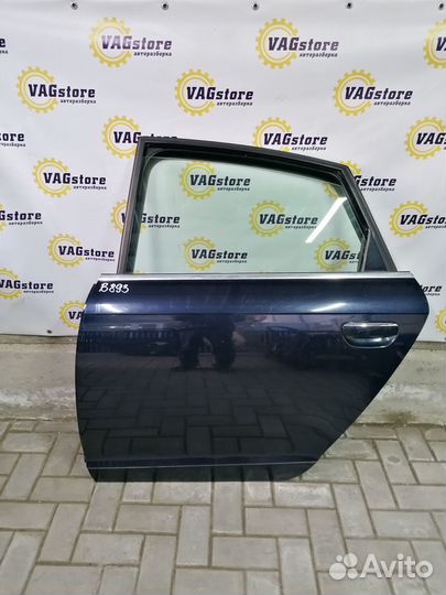 Дверь задняя левая Audi A6 C6 2007 дорестайлинг