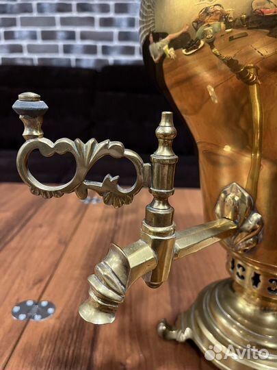 Самовар братьев Рузиных Б. и Т., начало 20в., Тула