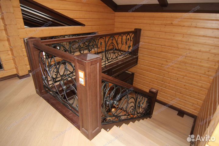 Деревянные лестницы. ART: K013
