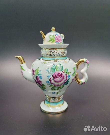 Редкий заварочный чайник клеймо ussr лфз СССР