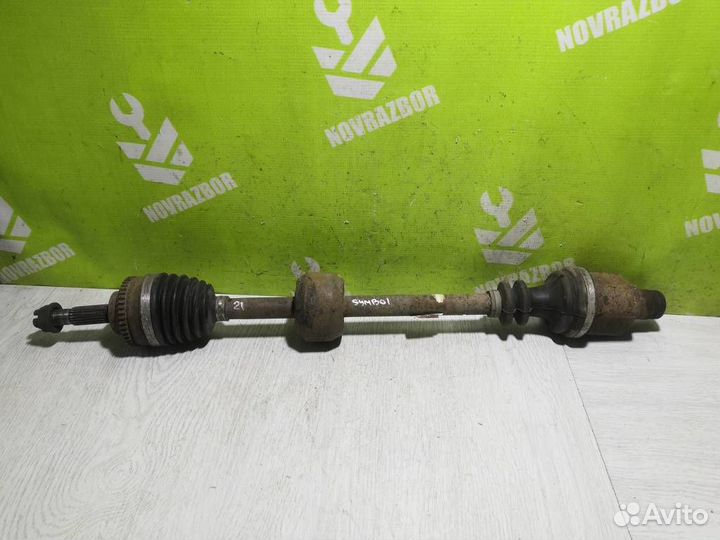 Полуось передняя правая Рено Клио 2 Симбол