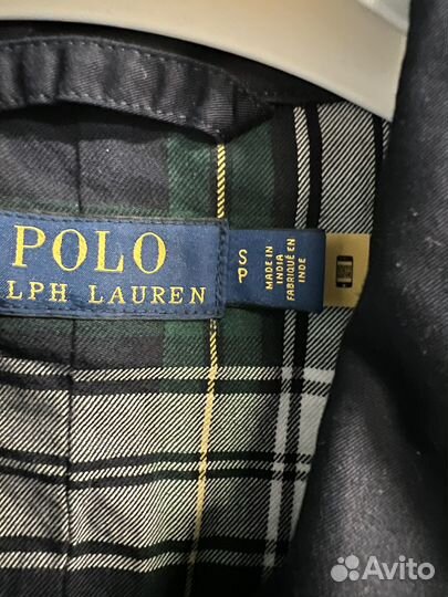 Пальто Тренч Polo Ralph Lauren Оригинал