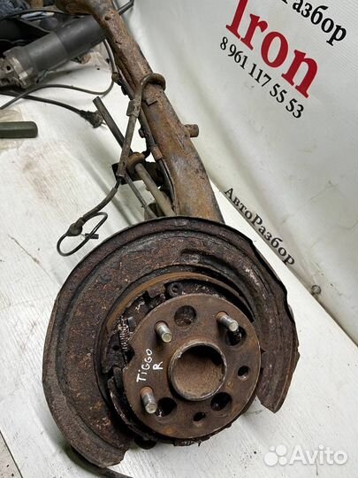 Задний правый рычаг кулак Chery Tiggo FL 2013