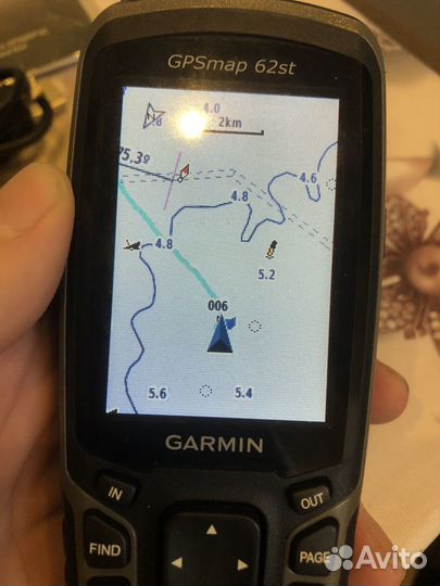 Gps навигатор garmin 62st