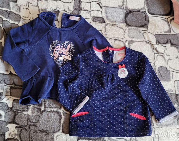 Кофточки на девочку 80-92