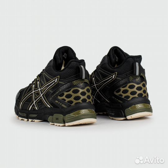 Asics Gel-Kahana 8 Mid Black Green with Fur