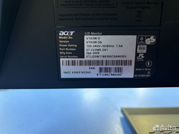 Монитор Acer