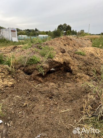 Перегной коровий, конский