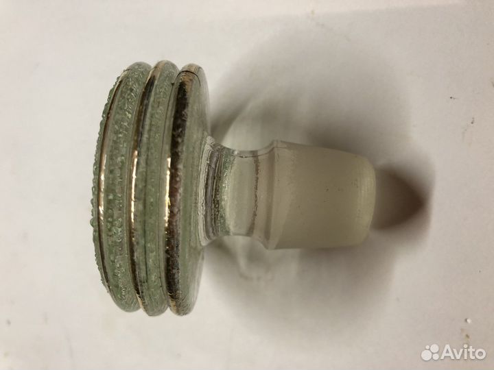 Пробка стеклянная для бутылки,штофа СССР