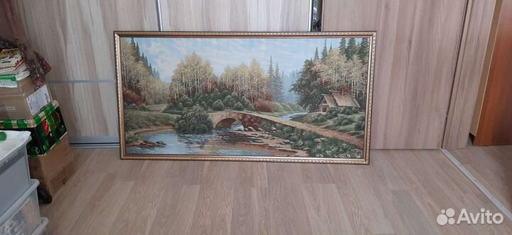 Картина из гобелена