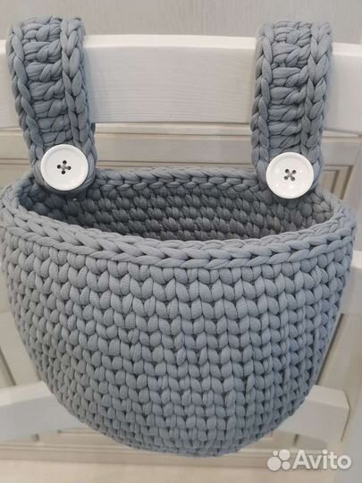 Кармашек органайзер на детскую кроватку