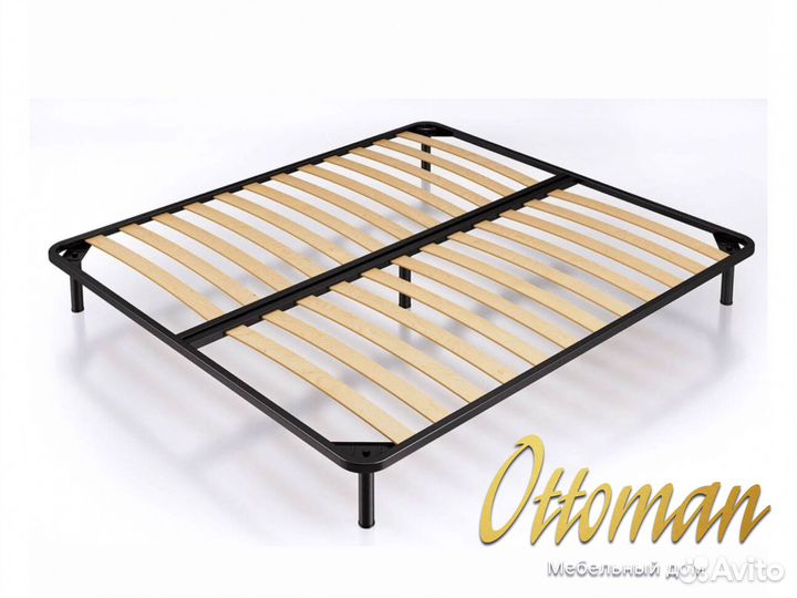 Кровать интерьерная 180 на 200 c матрасом