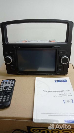 Головное штатное устройство Mitsubishi Pajero 4