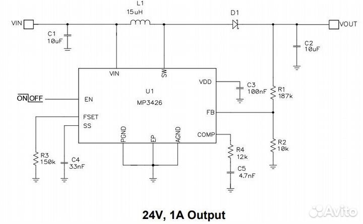 Микросхема MP3426DL-LF-Z