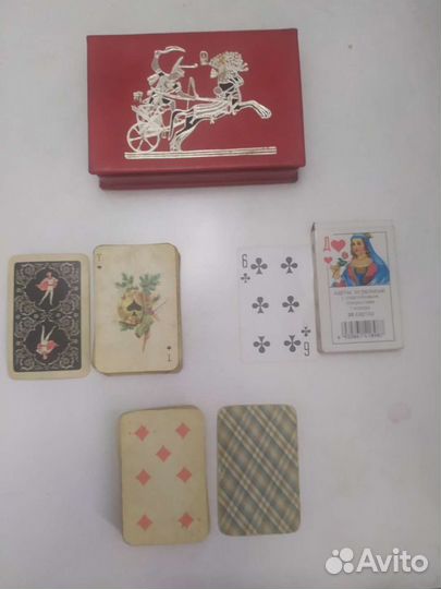 Игральные карты, чехол 