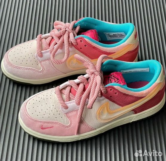 Social Status x Nike Dunk Low PS Strawberry Milk