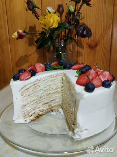 Пп, веганские, постные десерты. Торты домашние