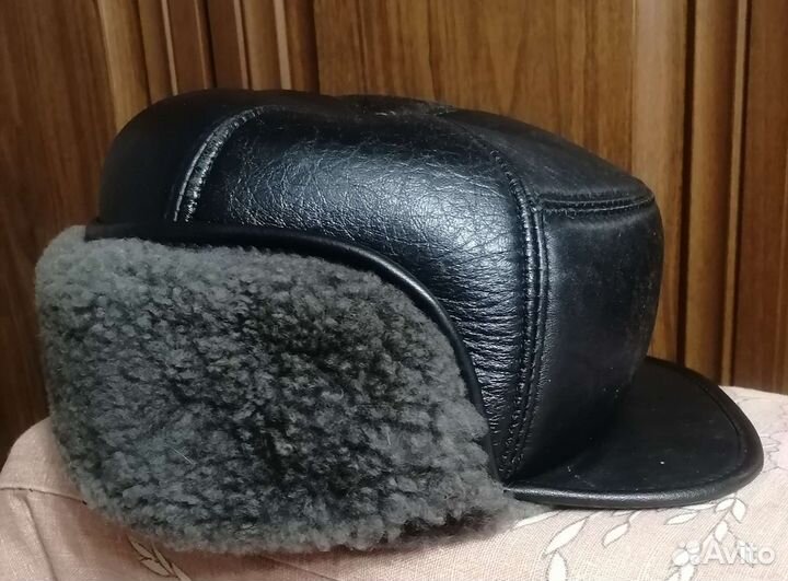 Кепка зимняя с ушами