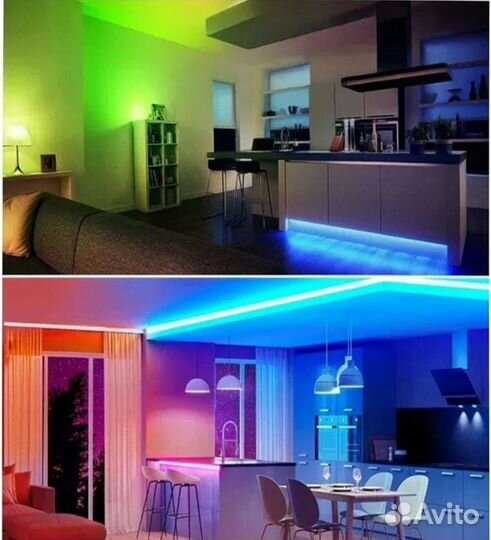 Светодиодная лента rgb 220v