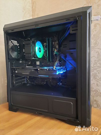 Игровой пк intel core I7 8700 asus RX 580 8гб OC