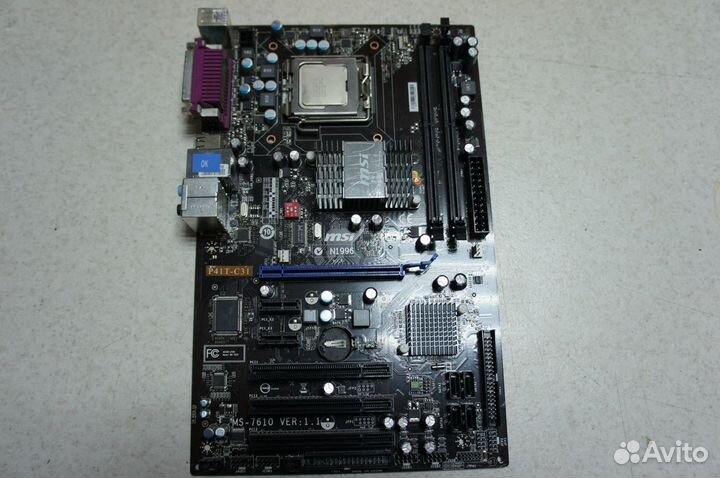 Материнская плата MSI P41T-C31 (MS-7610 ver 1.1)