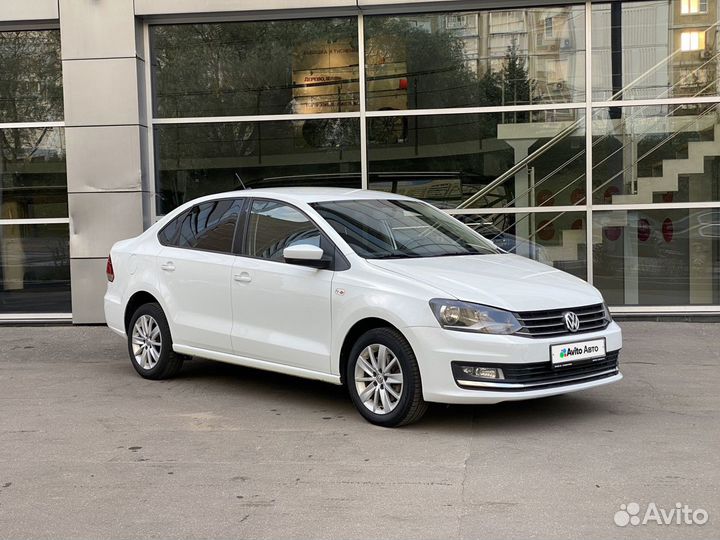 Volkswagen Polo 1.6 AT, 2017, 89 423 км