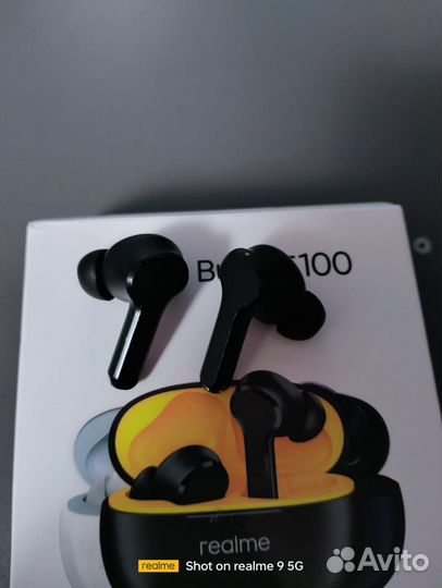 Беспроводные наушники realme buds t100