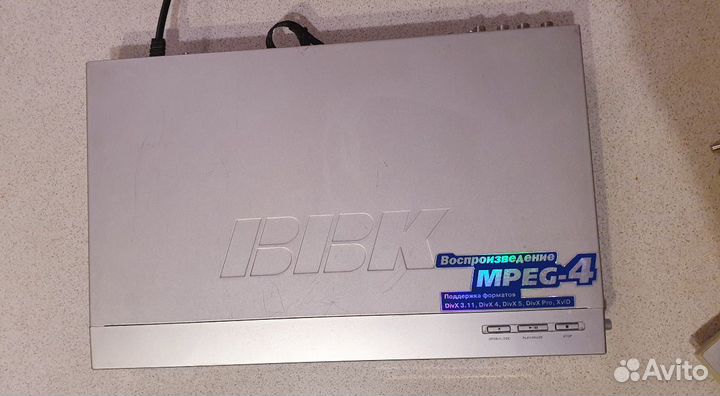 Видеоплеер dvd BBK + диски