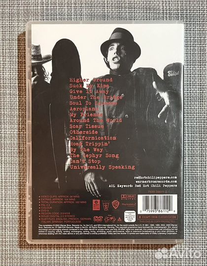 Red Hot Chili Peppers - Greatest Videos DVD EU