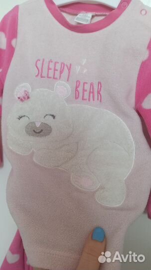 Пижама для девочки 80-86