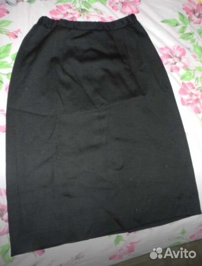 Яркий костюм жакет с юбкой 46-48