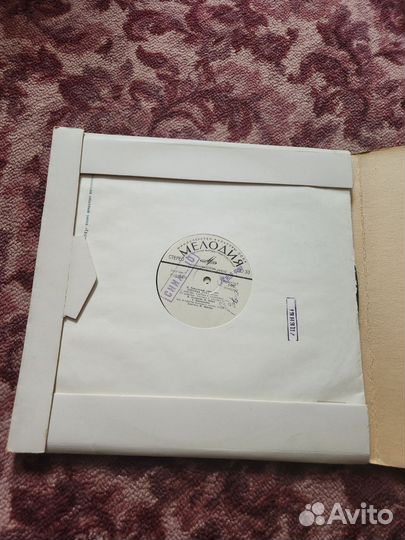 Виниловая пластинка Чайковский Пиковая дама СССР