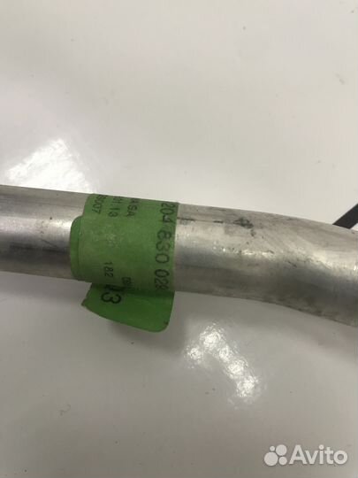 Трубка охлаждения Mercedes w204 w207 00750