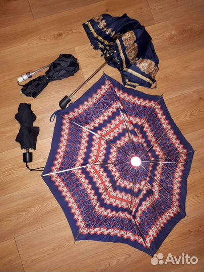 4 сломанных зонта