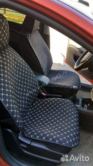 Универсальные чехлы накидки Лен 3D черный