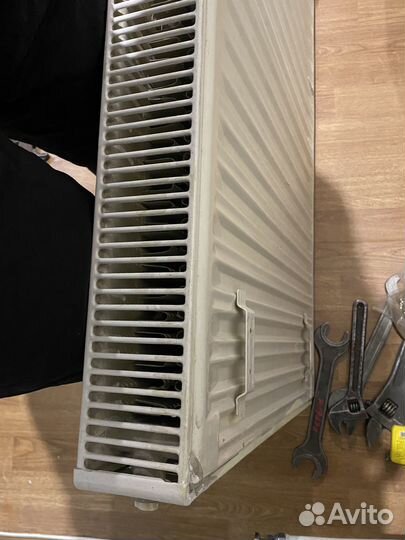 Радиатор отопления панельный Kermi в гараж.800х600