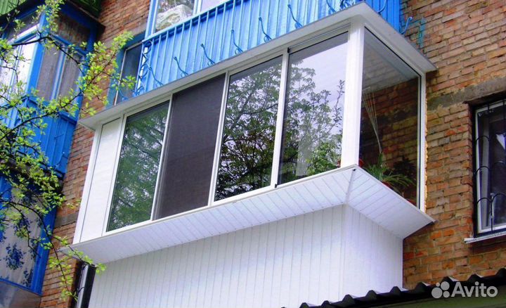 Отделка балконов